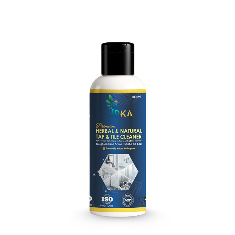 premium herbal and natural tap and tile cleaner GEL