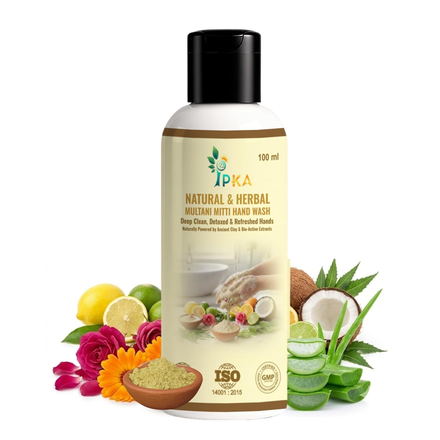 Natural & Herbal Multani Mitti Hand Wash