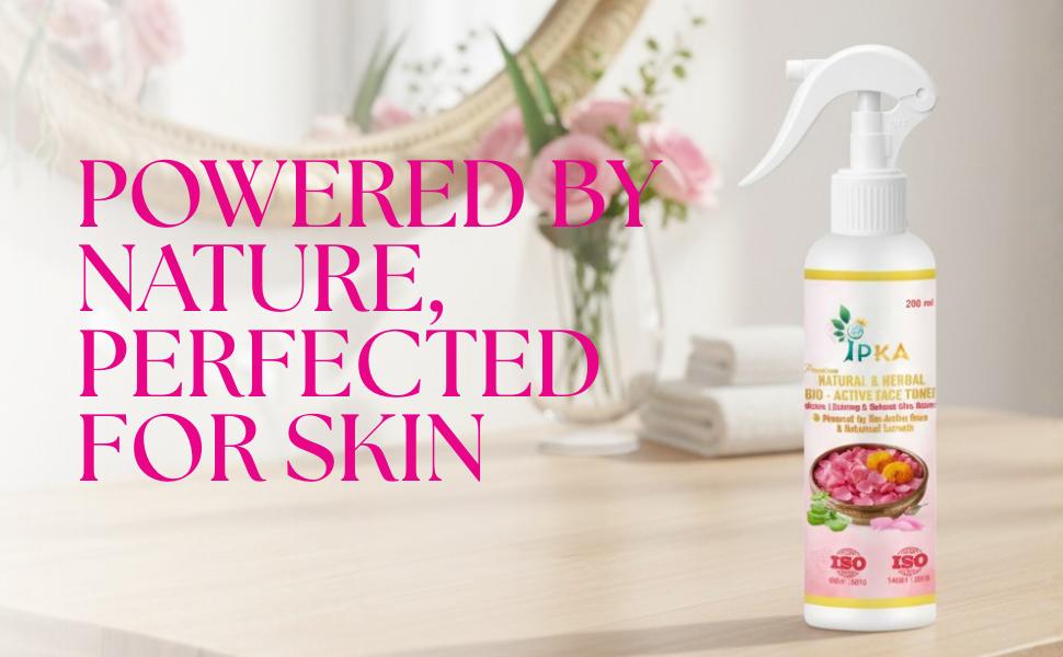 NATURAL & HERBAL BIO-ACTIVE FACE TONER
