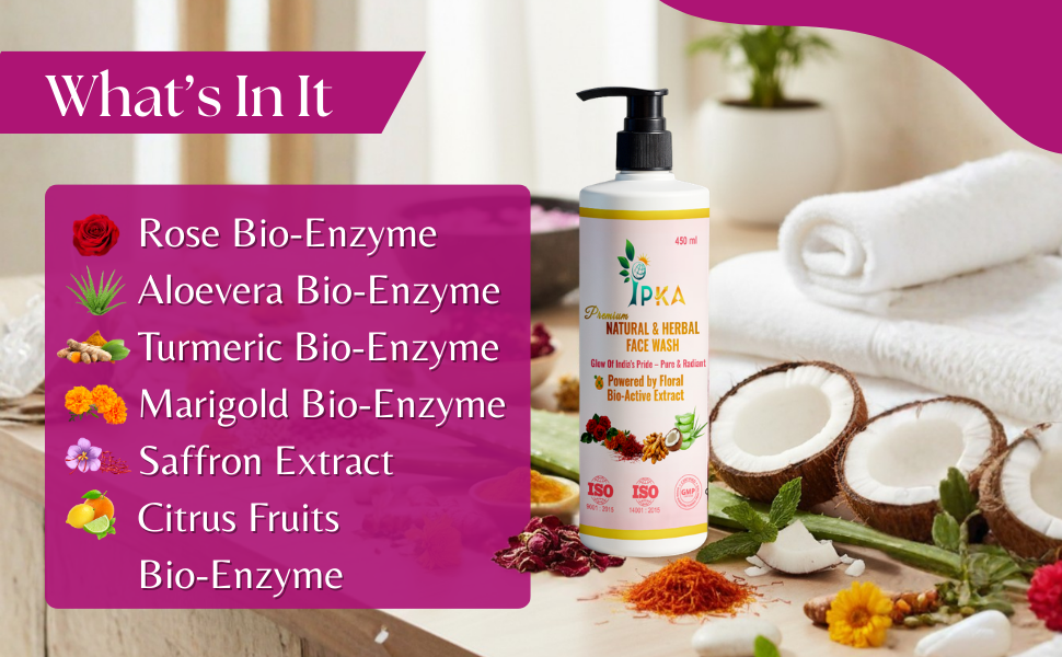 NATURAL & HERBAL FACE WASH