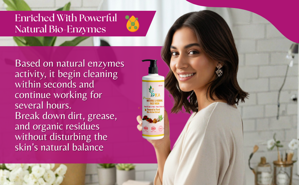 NATURAL & HERBAL FACE WASH