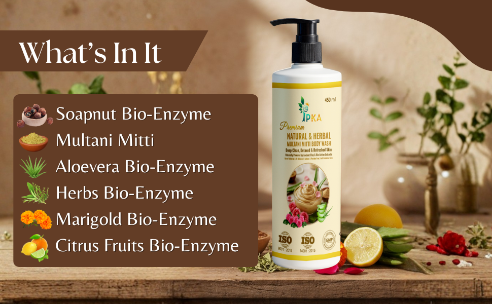 NATURAL & HERBAL MULTANI MITTI BODY WASH