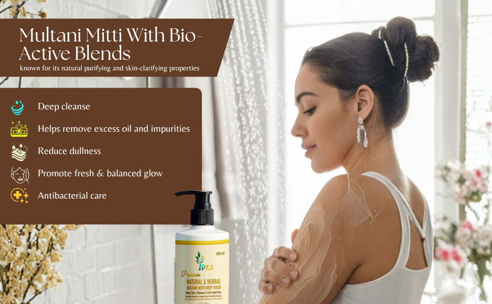 NATURAL & HERBAL MULTANI MITTI BODY WASH