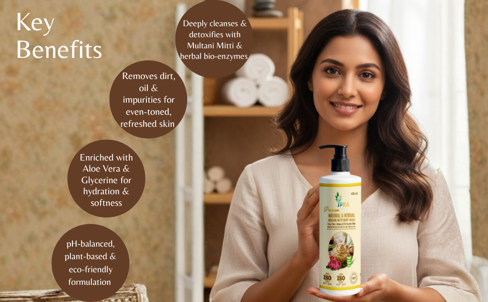 NATURAL & HERBAL MULTANI MITTI BODY WASH