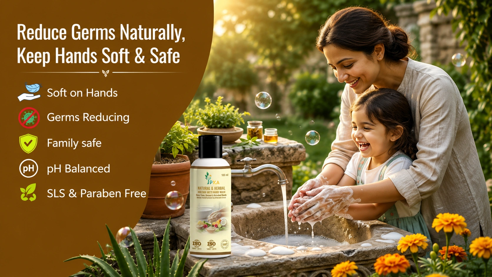 Natural & Herbal Multani Mitti Hand Wash