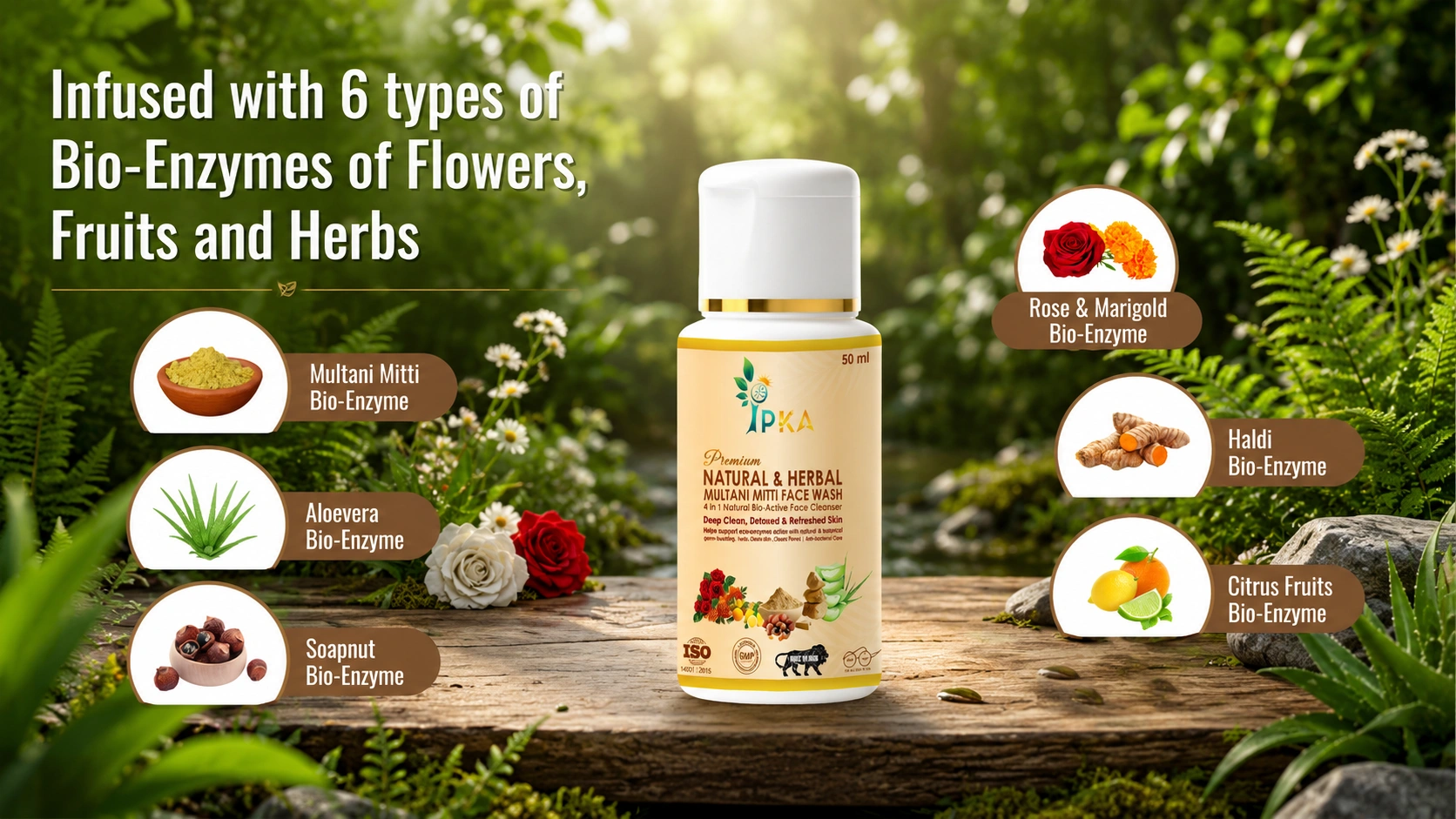 Premium NATURAL & HERBAL MULTANI MITTI FACE WASH
