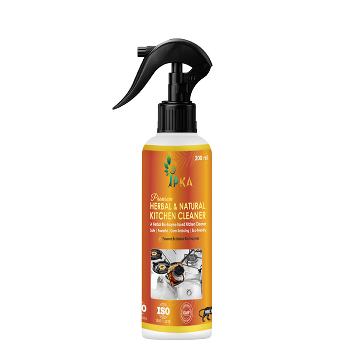 Premium herbal and natural kitchen cleaner
